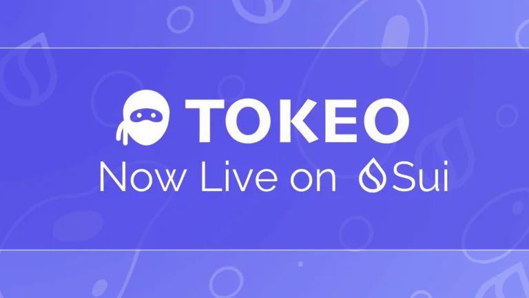 Sui live on Tokeo