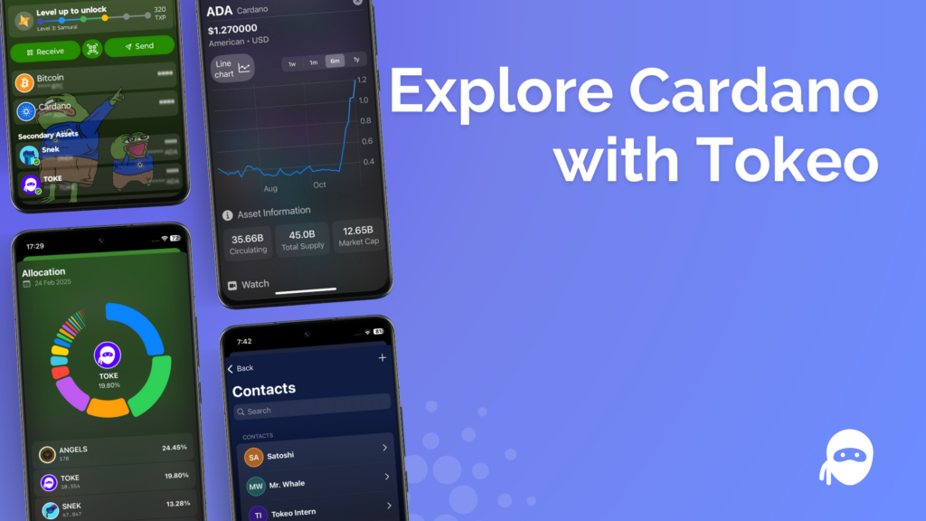 Cardano Wallet Tokeo