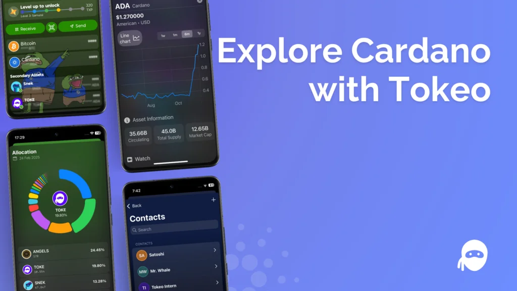 Unlocking Cardano’s Potential with Tokeo Wallet Features