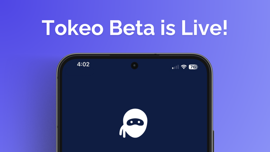 Tokeo Beta Goes Live for Everyone