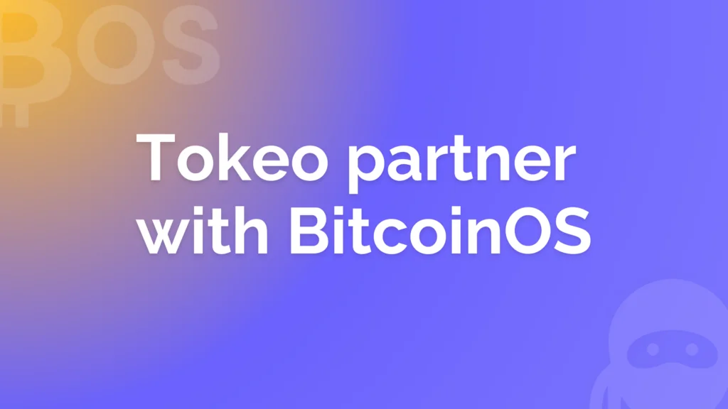 Tokeo and BOS Strategic Partnership