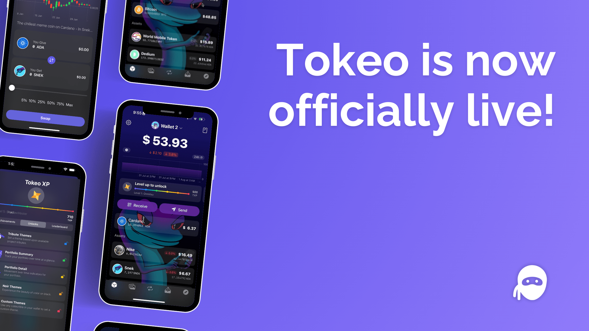 Tokeo Cardano Wallet