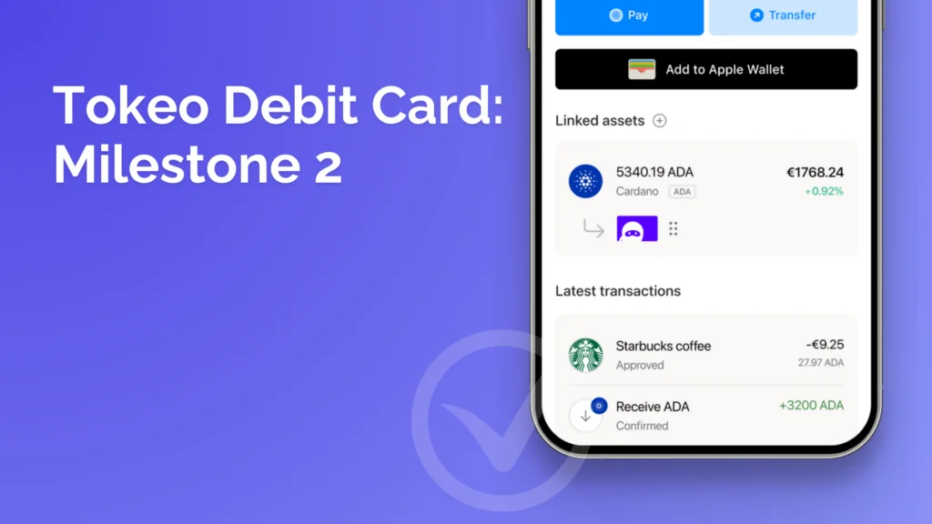 Tokeo Completes Milestone 2 in Catalyst Proposal: Mastercard Integration Progresses