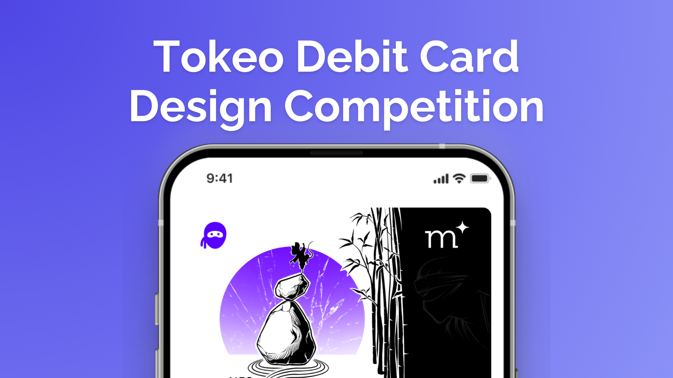 Tokeo MasterCard Mercuryo Debit Card crypto wallet design