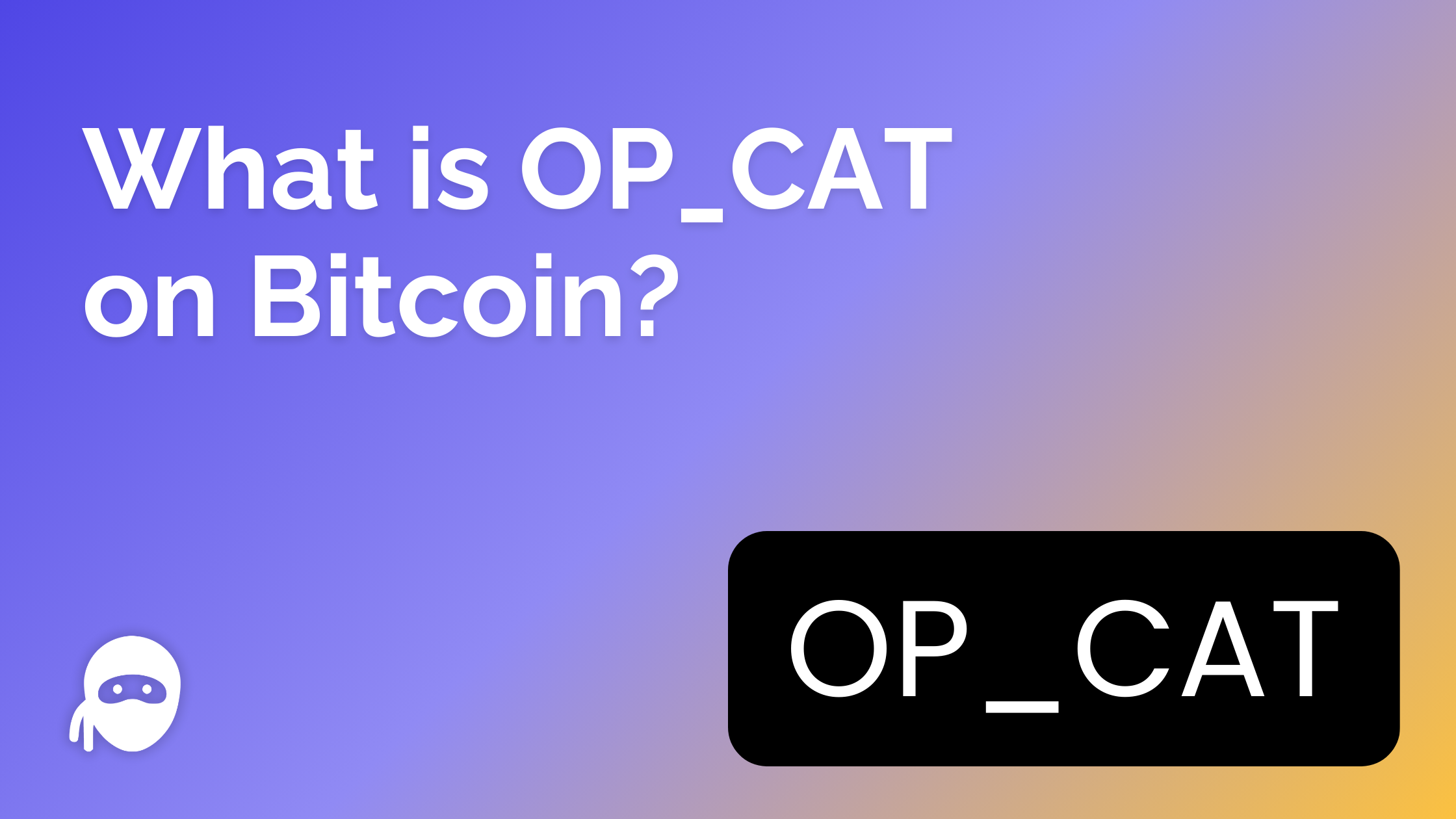 OP_CAT on Bitcoin