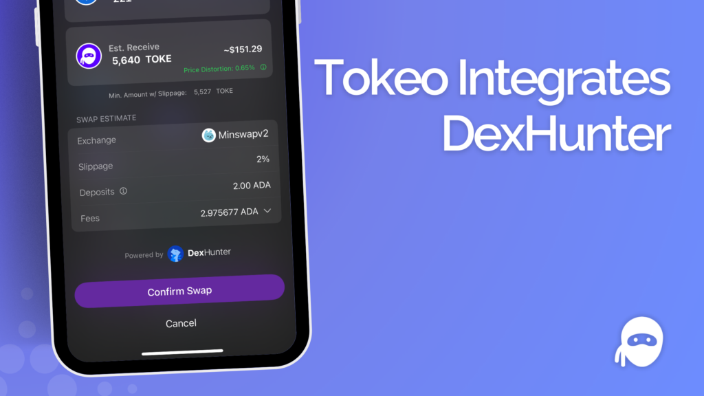 Tokeo’s DexHunter Integration: Revolutionizing DeFi Trading