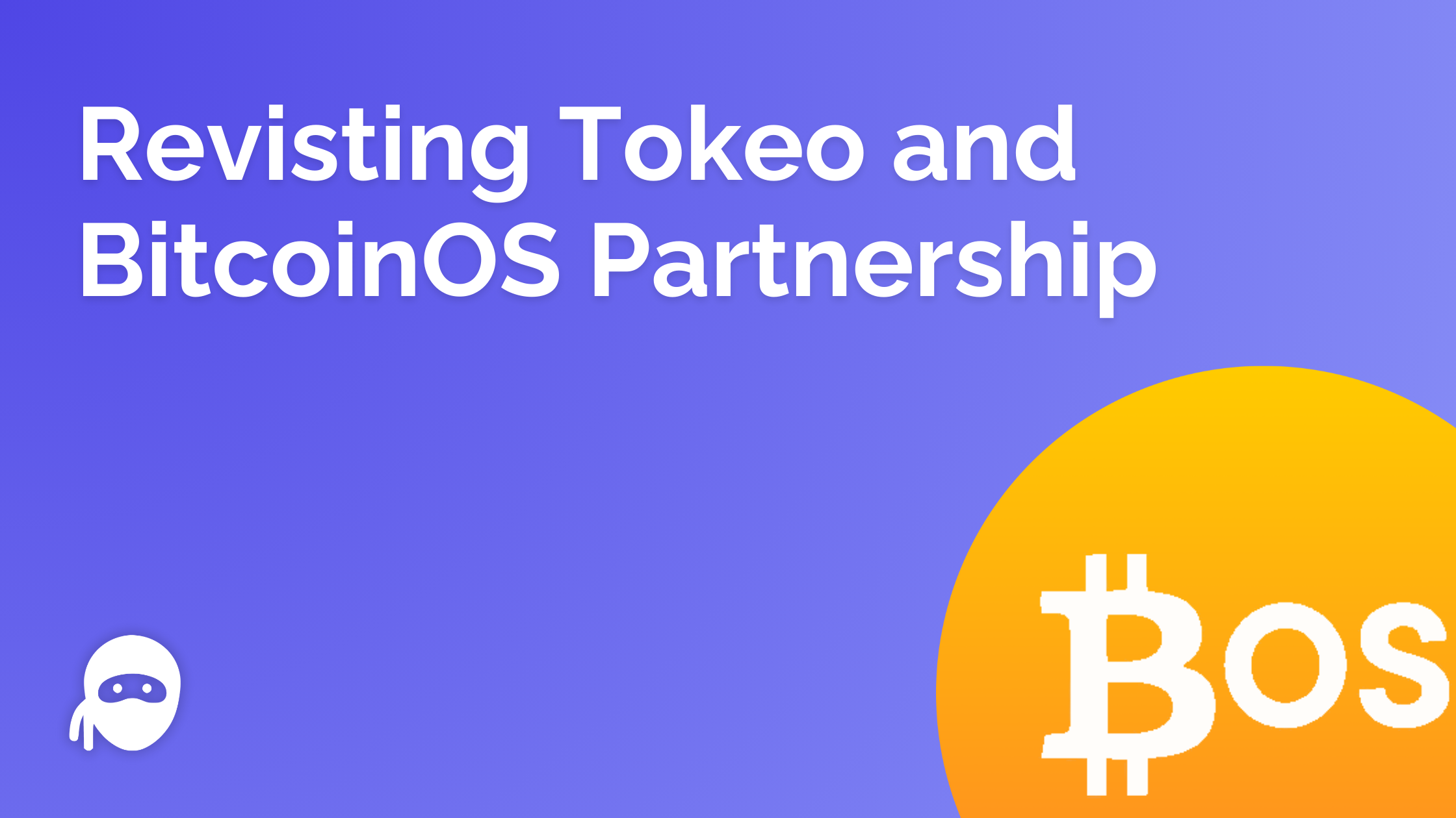 BitcoinOS Tokeo Wallet Partnership