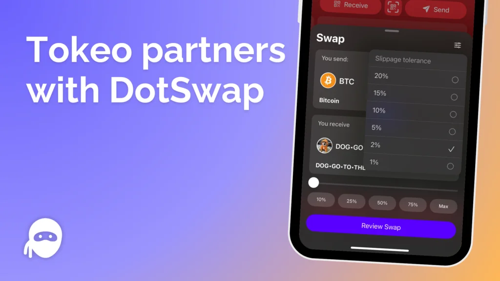 Tokeo Partners with DotSwap: Empowering Bitcoin DeFi