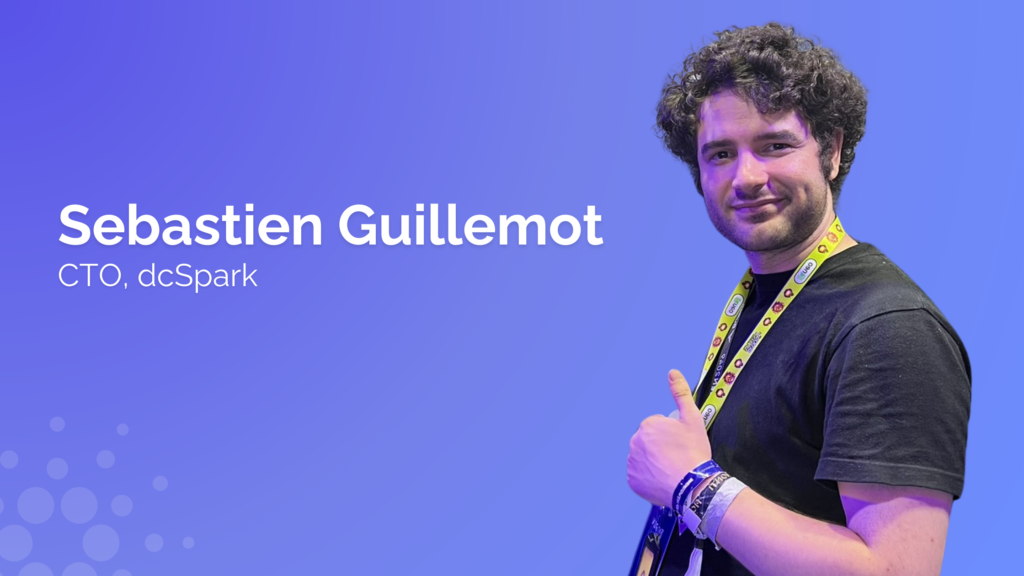 Sebastian Guillemot CTO dcSpark Cardano