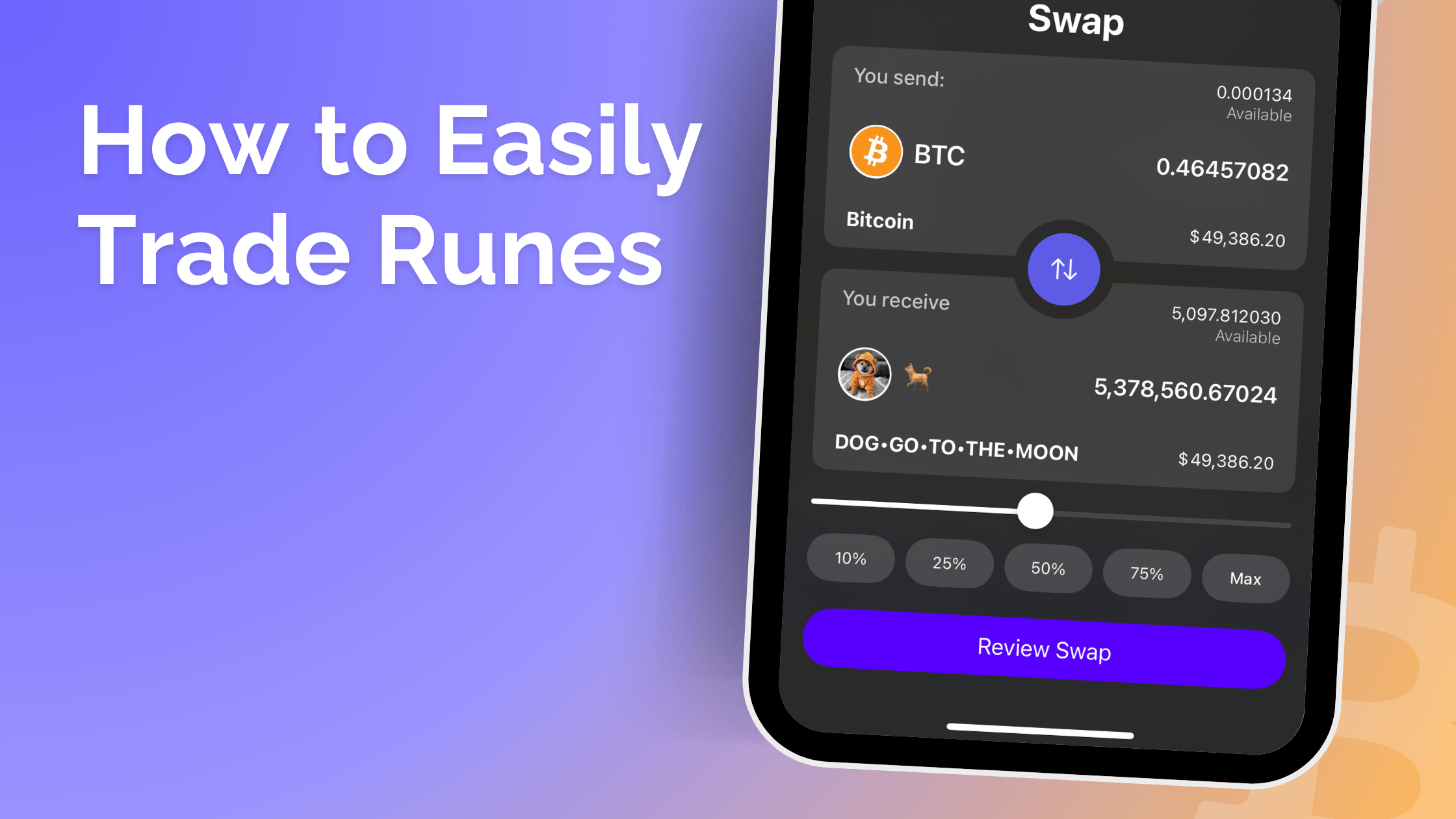 how to trade runes bitcoin
