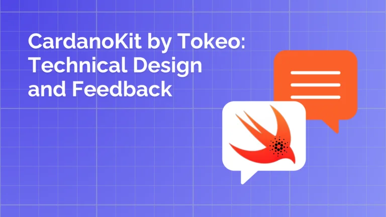 CardanoKit Technical Design
