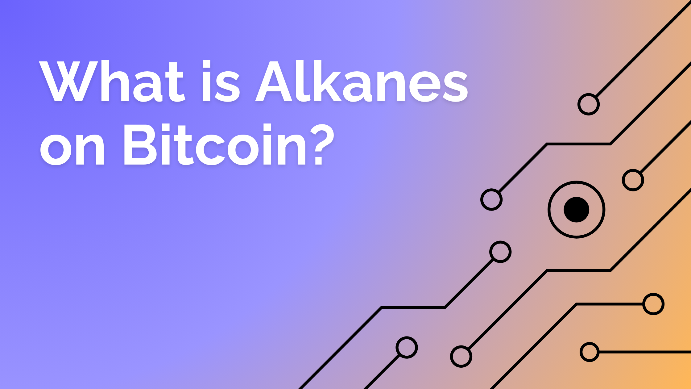 Alkanes on Bitcoin Tokeo