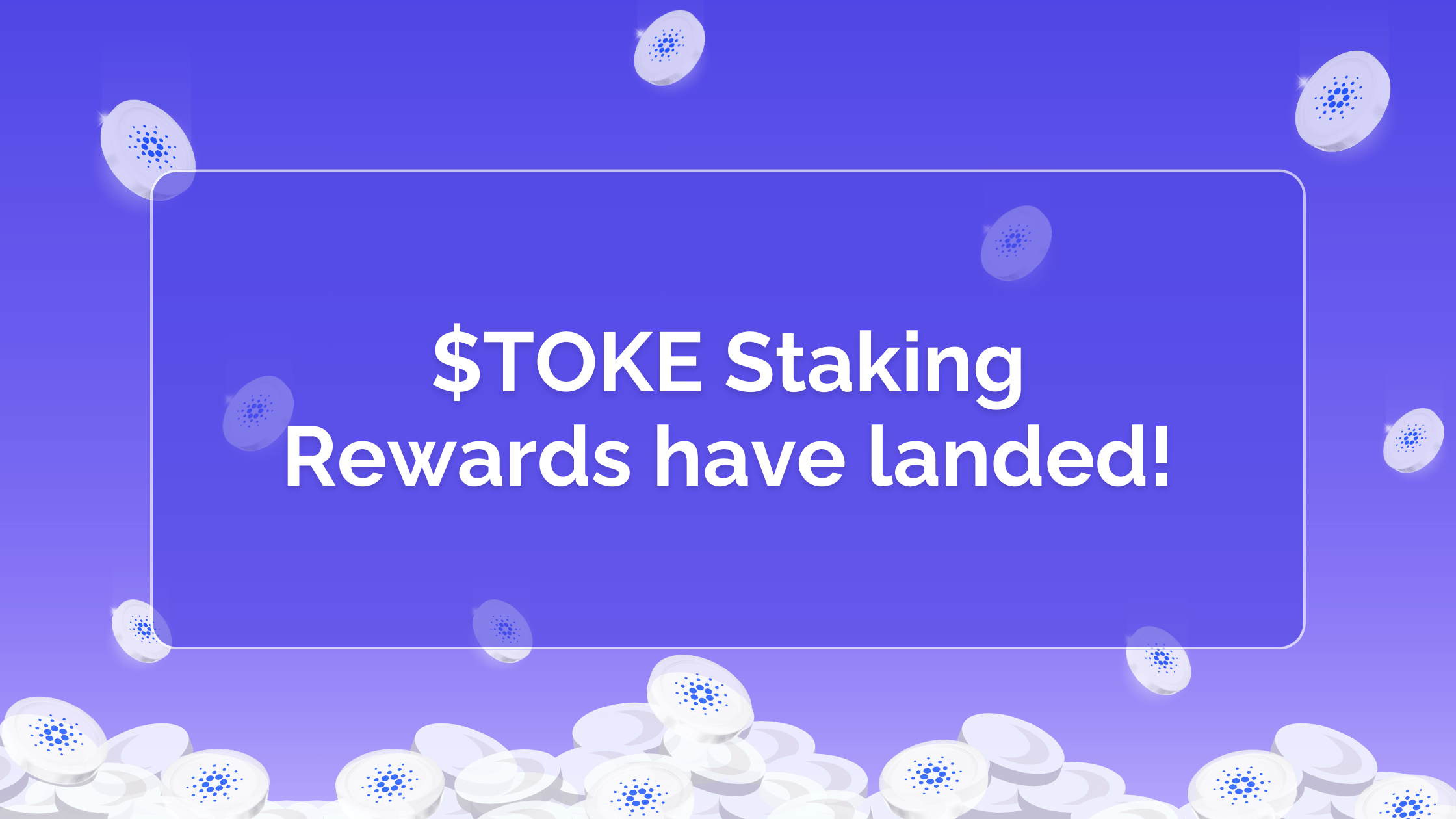 $TOKE Rewards: August Distribution Airdropped